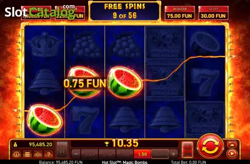 Скрин9. Hot Slot™: Magic Bombs слот