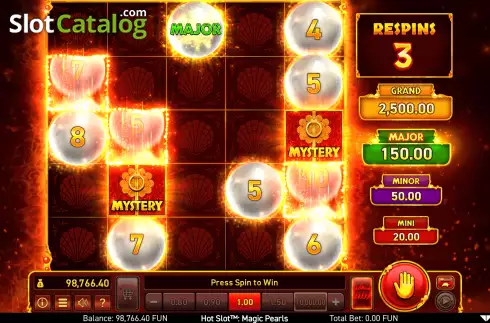 Скрин8. Hot Slot: Magic Pearls слот