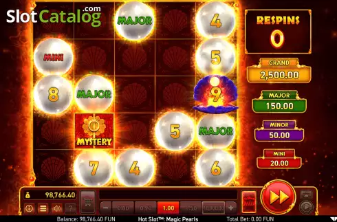 Скрин9. Hot Slot: Magic Pearls слот