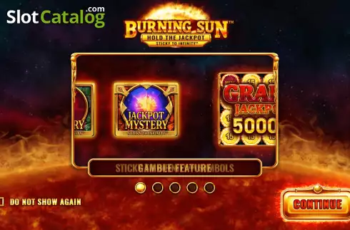 Скрин2. Burning Sun слот