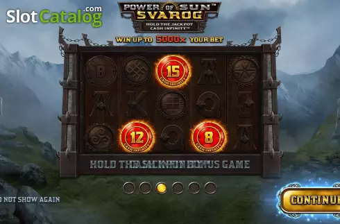 Скрин2. Power of Sun: Svarog слот