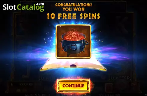 Скрин7. Hot Slot: Great Book of Magic слот