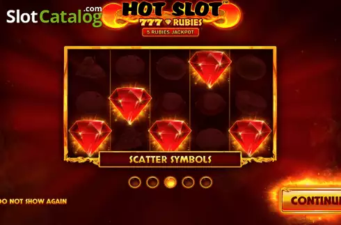 Скрин2. Hot Slot: 777 Rubies слот