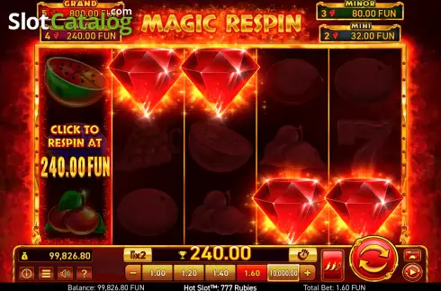 Скрин5. Hot Slot: 777 Rubies слот