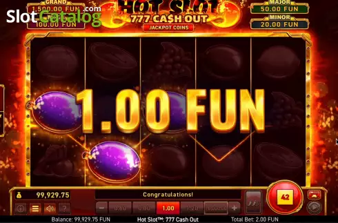 Скрин5. Hot Slot: 777 Cash Out (Wazdan) слот