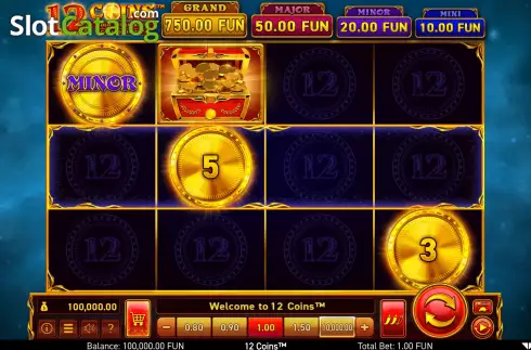 Скрин3. 12 Coins слот