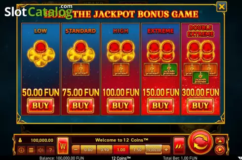 Скрин5. 12 Coins слот