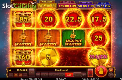 Скрин8. 12 Coins слот