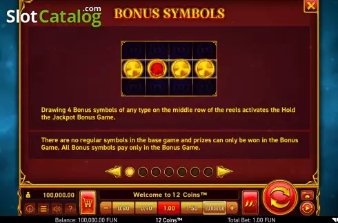 Скрин9. 12 Coins слот