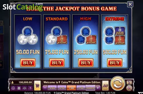 Скрин4. 9 Coins Grand Platinum Edition слот