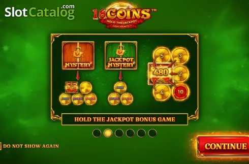Скрин2. 16 Coins слот