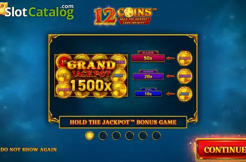 Скрин2. 12 Coins Grand Gold Edition слот