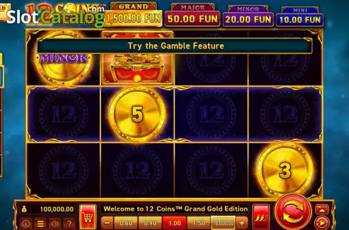 Скрин3. 12 Coins Grand Gold Edition слот