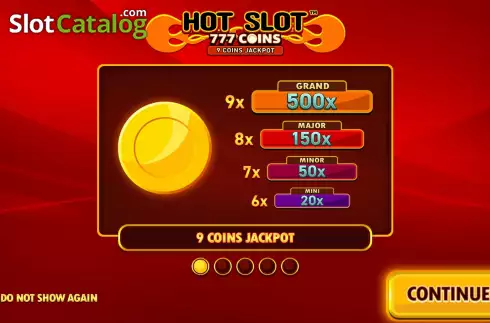 Скрин2. Hot Slot: 777 Coins Extremely Light слот