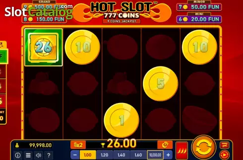 Скрин5. Hot Slot: 777 Coins Extremely Light слот