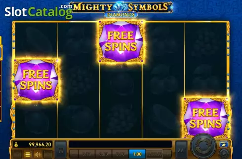 Скрин6. Mighty Symbols: Diamonds слот