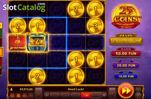 Скрин4. 25 Coins слот