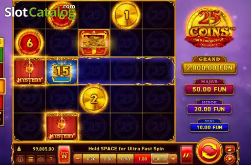 Скрин5. 25 Coins слот