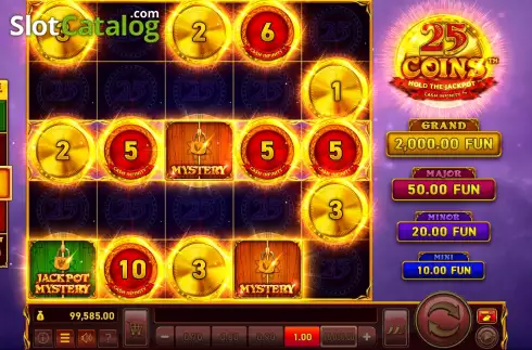 Скрин7. 25 Coins слот
