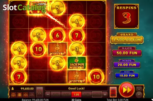 Скрин6. 30 Coins слот
