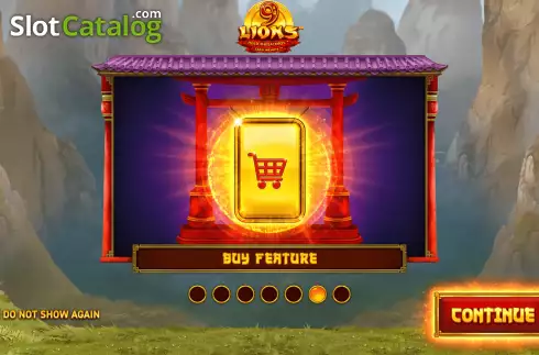 Скрин2. 9 Lions Hold the Jackpot слот