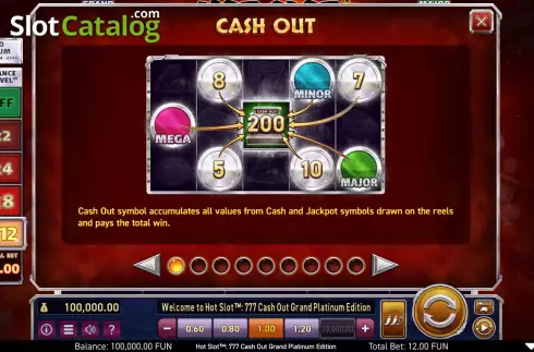 Скрин6. Hot Slot: 777 Cash Out Grand Platinum Edition слот
