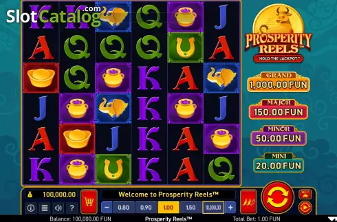 Скрин3. Prosperity Reels слот