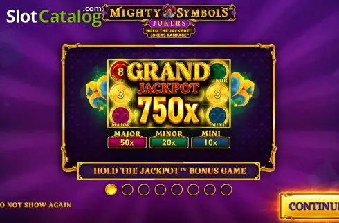 Скрин2. Mighty Symbols: Jokers слот