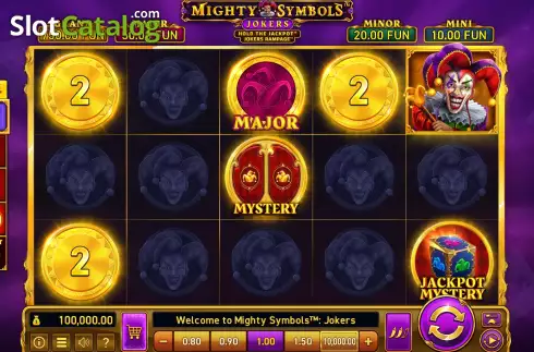 Скрин3. Mighty Symbols: Jokers слот