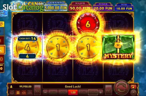 Скрин4. 12 Coins Grand Diamond Edition слот