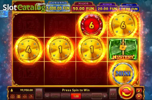 Скрин6. 12 Coins Grand Diamond Edition слот