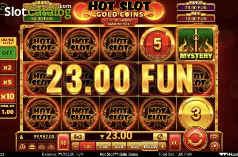 Скрин3. Hot Slot: Gold Coins слот