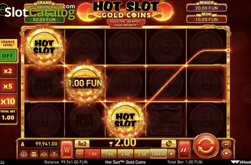 Скрин4. Hot Slot: Gold Coins слот