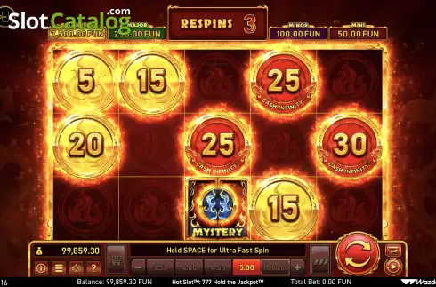 Скрин8. Hot Slot: 777 Hold the Jackpot слот