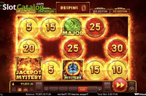 Скрин9. Hot Slot: 777 Hold the Jackpot слот