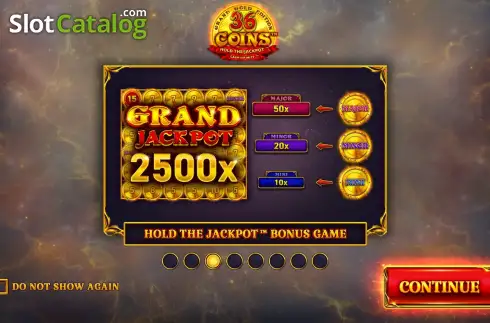 Скрин2. 36 Coins Grand Gold Edition слот