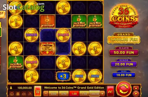 Скрин3. 36 Coins Grand Gold Edition слот