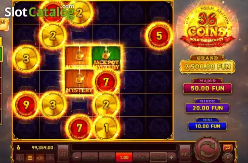 Скрин6. 36 Coins Grand Gold Edition слот