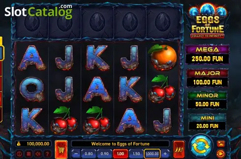 Скрин3. Eggs of Fortune слот