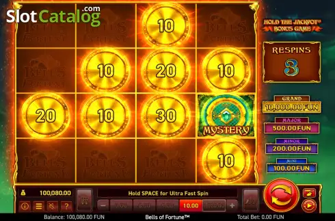 Скрин3. Bells of Fortune (Wazdan) слот