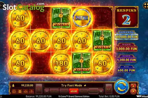 Скрин8. 15 Coins Grand Diamond Edition слот