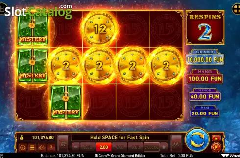 Скрин9. 15 Coins Grand Diamond Edition слот