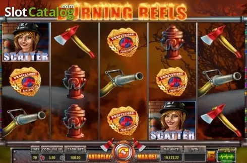 Скрин3. Burning Reels слот