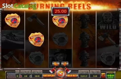 Скрин4. Burning Reels слот