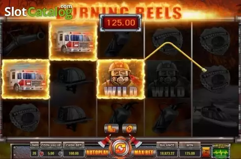 Скрин6. Burning Reels слот
