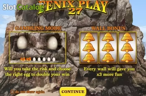 Скрин2. Fenix Play 27 Deluxe слот