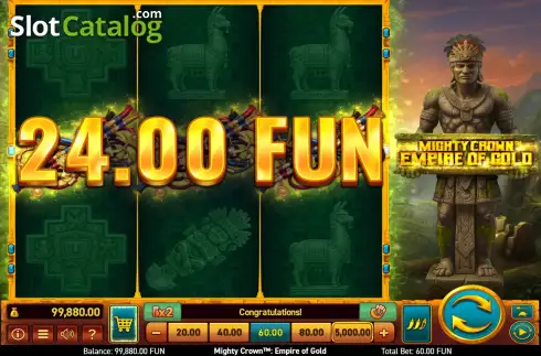 Скрин3. Mighty Crown: Empire of Gold слот