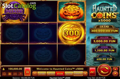 Скрин2. Haunted Coins x5000 слот