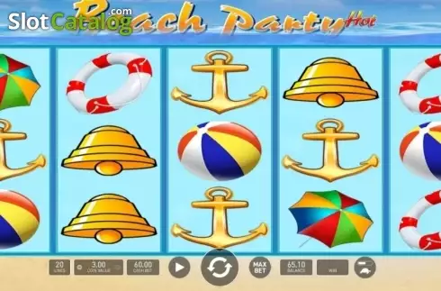 Скрин2. Beach Party Hot слот
