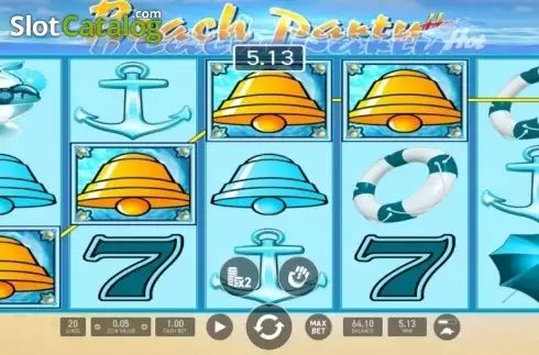 Скрин3. Beach Party Hot слот